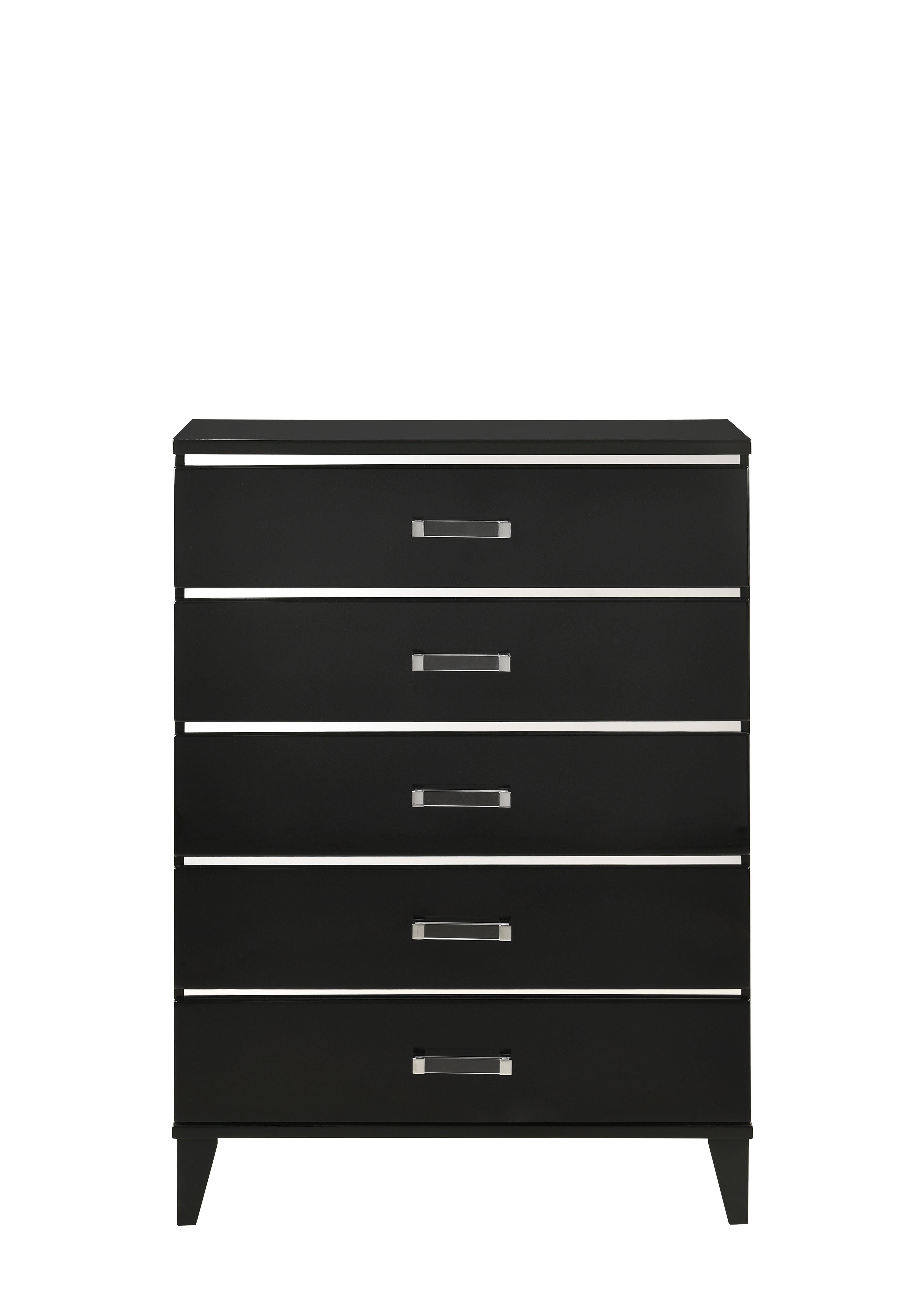 Chelsie Chest• Black Finish