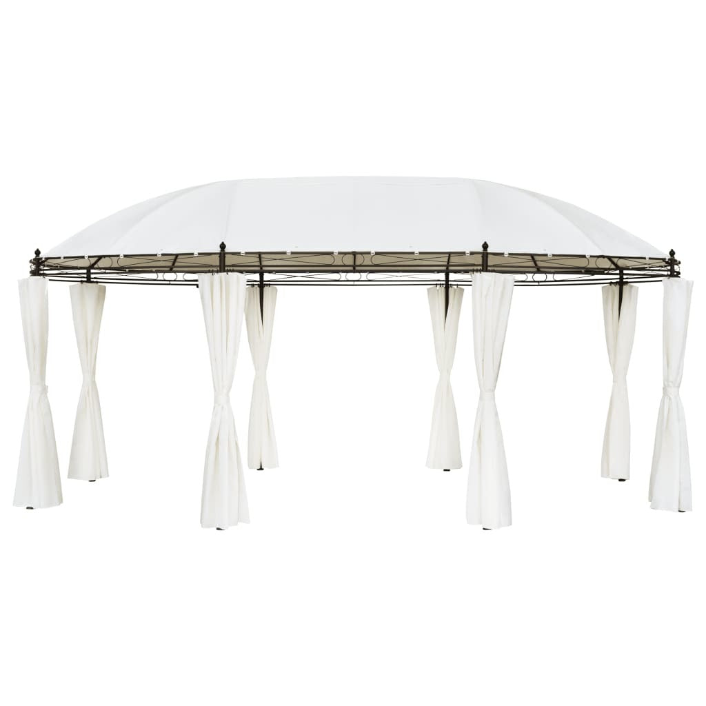 Gazebo Cream White 208.7"x137.8"x104.3"