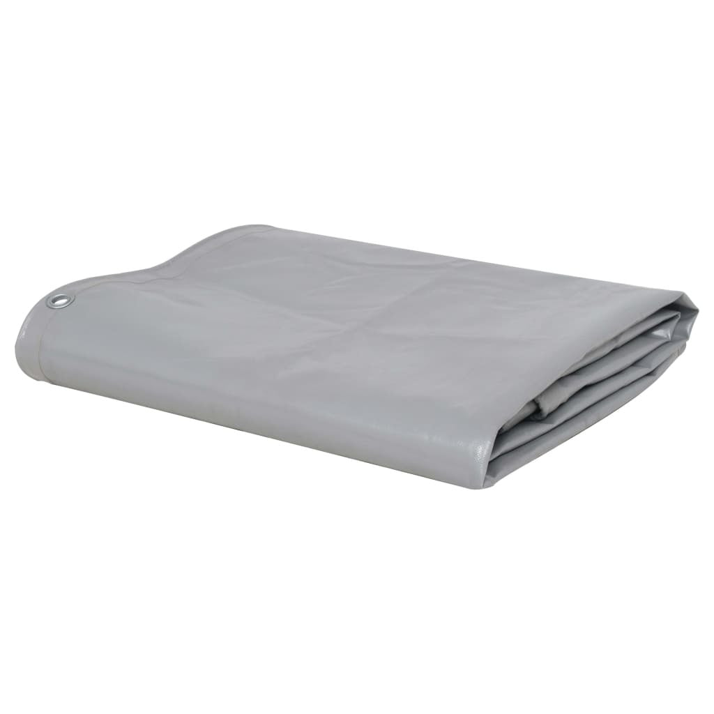 Tarpaulin 2.1 oz/ft² 13.1'x16.4' Gray