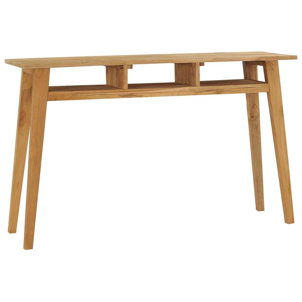 Console Table 47.2"x13.8"x29.5" Solid Teak Wood