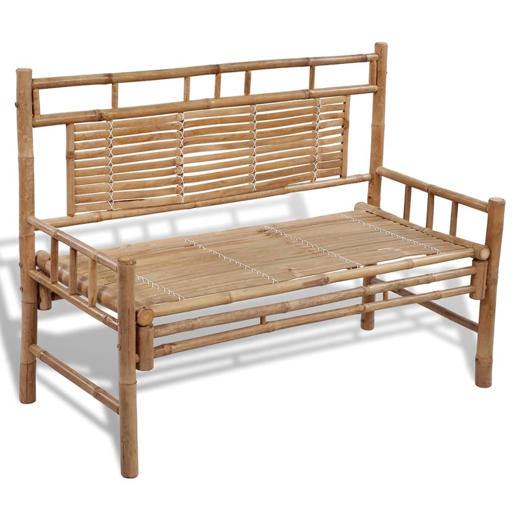 Patio Bench 47.2" Bamboo