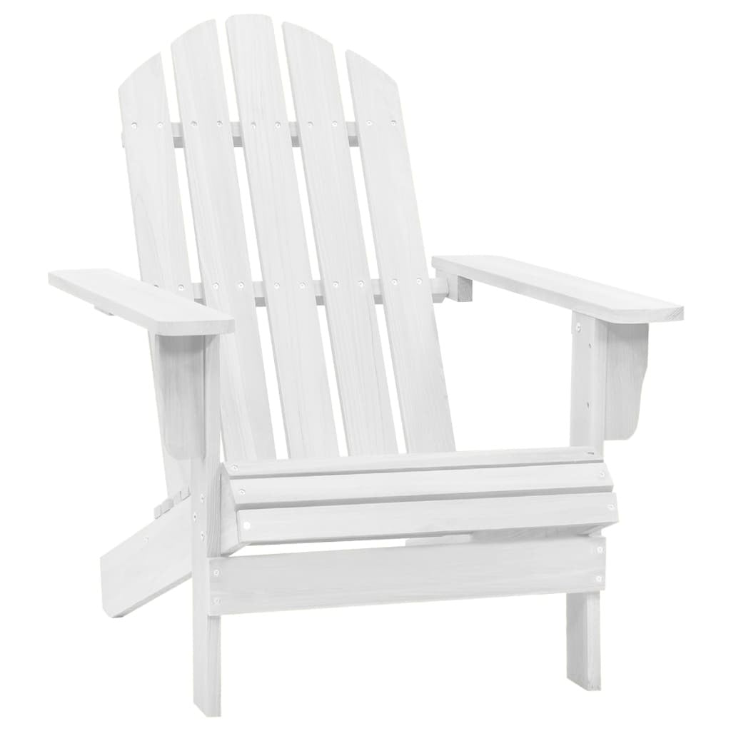 Patio Chair Wood White