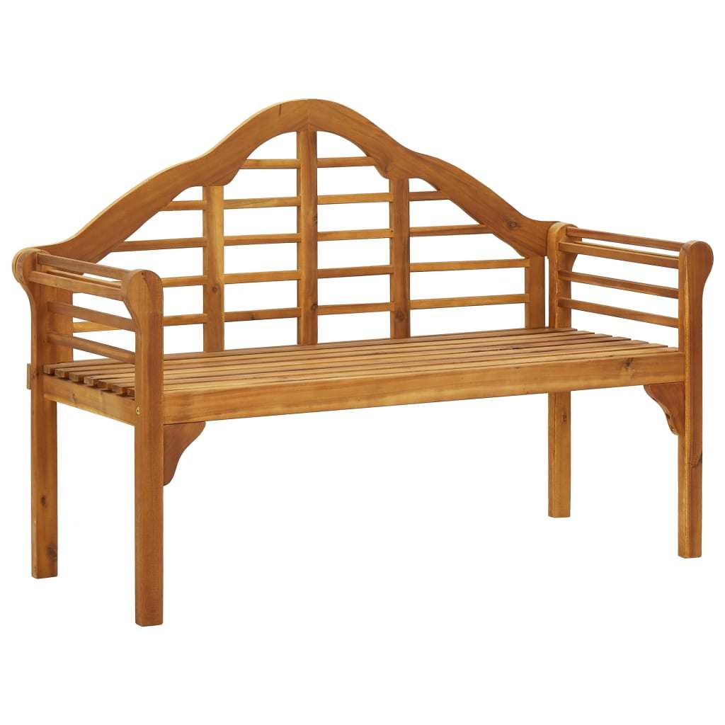 Patio Bench 53.1" Solid Acacia Wood