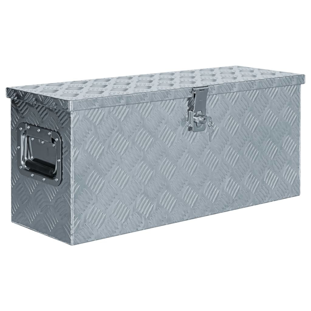 Aluminum Box 30.1"x10.4"x13" Silver