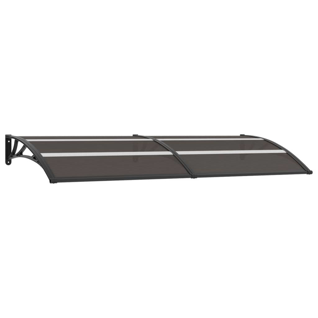 Door Canopy Black 94.5"x31.5" PC