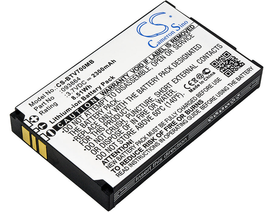 2300mAh Battery - CS-BTV700MB / Li-ion / Volts: 3.7