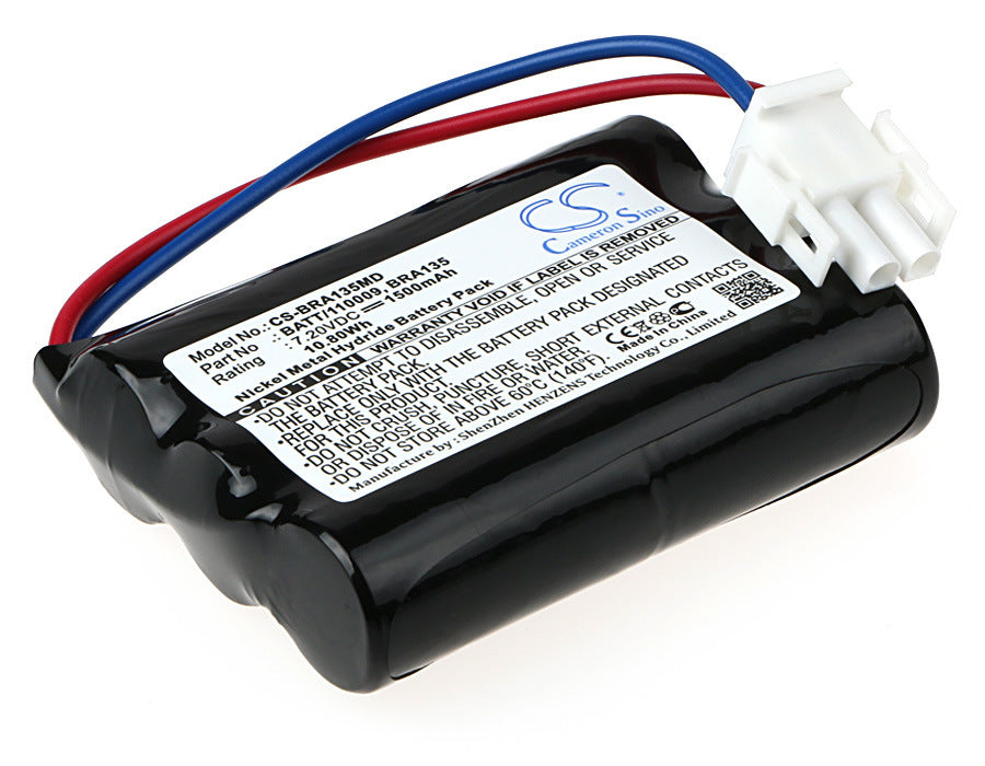 1500mAh Battery - CS-BRA135MD / Ni-MH / Volts: 7.2