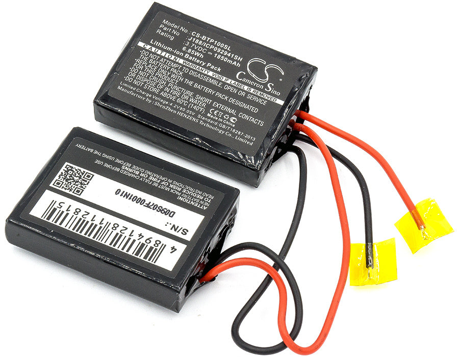 1850mAh Battery - CS-BTP100SL / Li-ion / Volts: 3.7