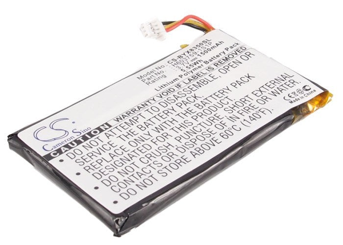 1500mAh Battery - CS-BYX8350SL / Li-Polymer / Volts: 3.7