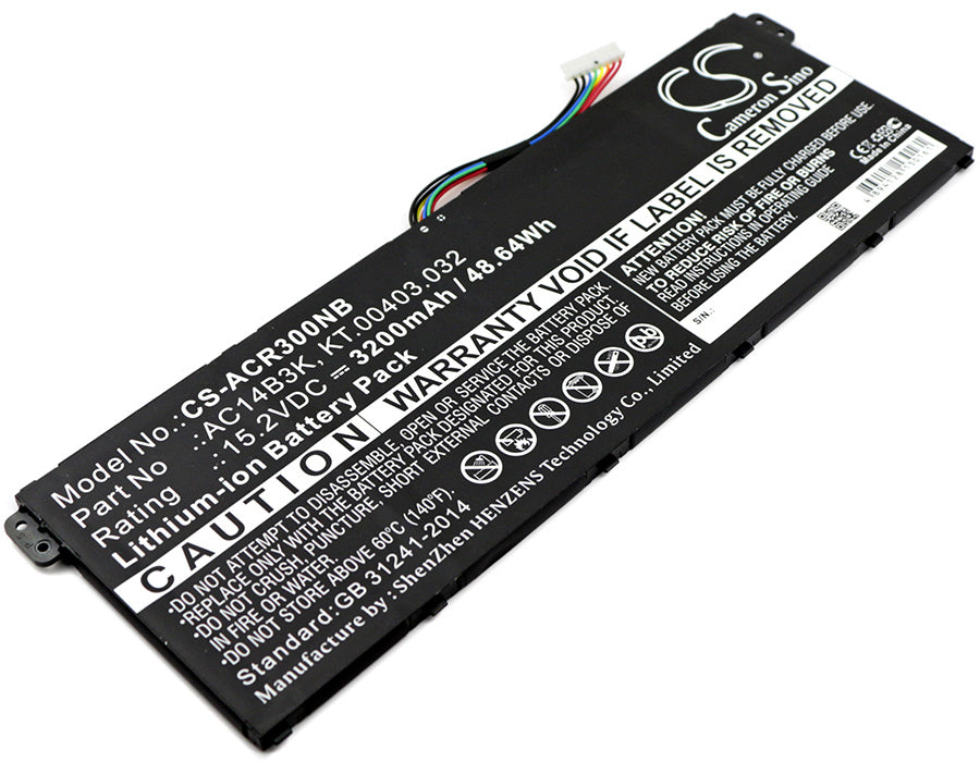 3200mAh Battery - CS-ACR300NB / Li-ion / Volts: 15.2