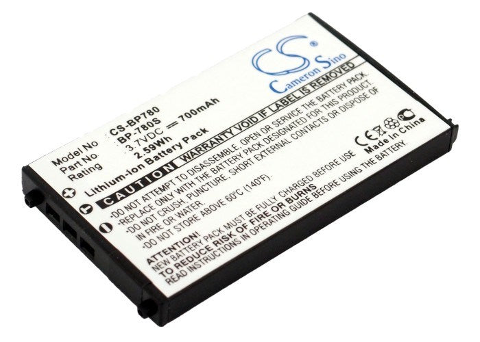 700mAh Battery - CS-BP780 / Li-ion / Volts: 3.7