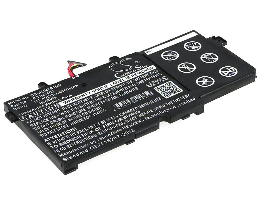 4000mAh Battery - CS-AUN591NB / Li-ion / Volts: 11.4