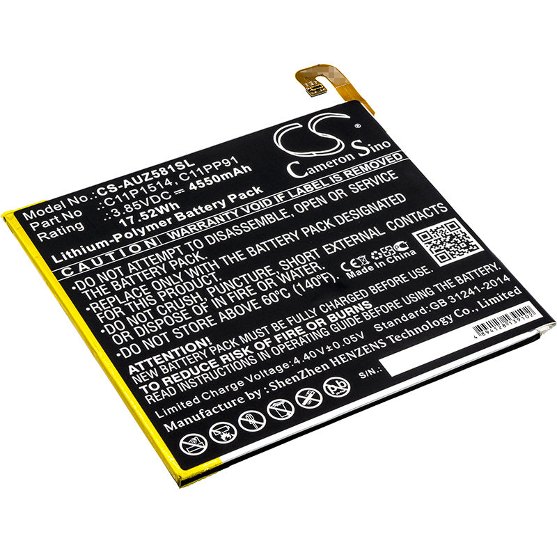 4550mAh Battery - CS-AUZ581SL / Li-Polymer / Volts: 3.85