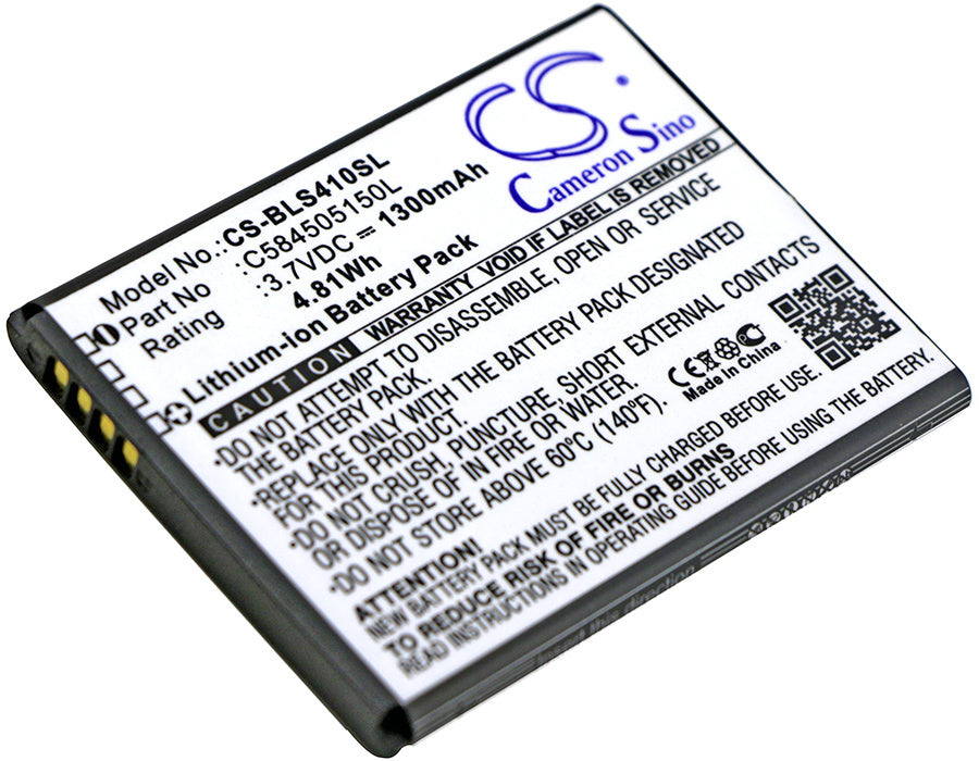 1300mAh Battery - CS-BLS410SL / Li-ion / Volts: 3.7