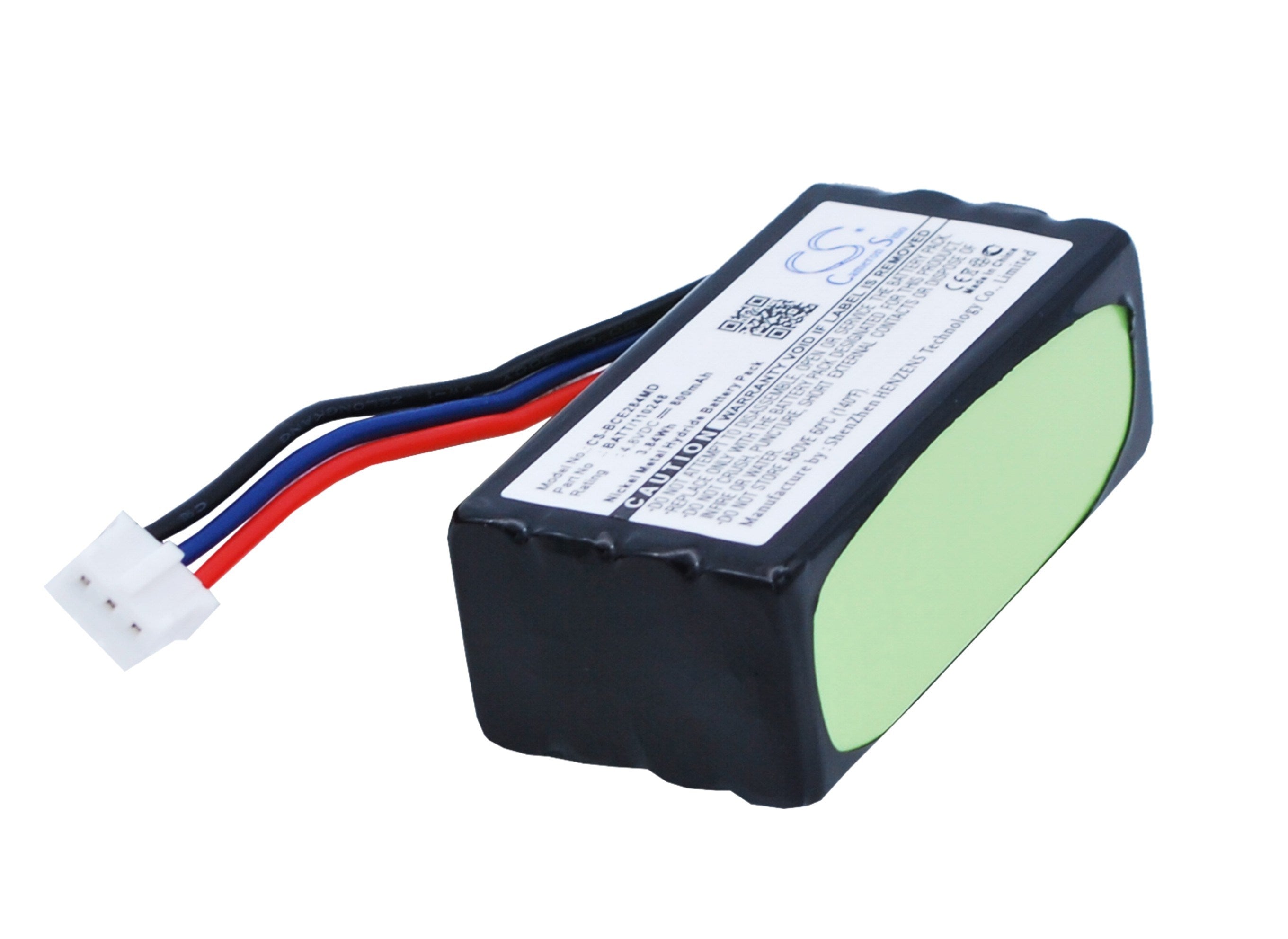 800mAh Battery - CS-BCE284MD / Ni-MH / Volts: 4.8