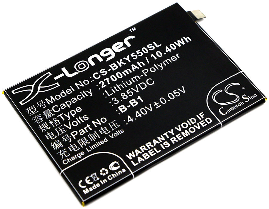 2700mAh Battery - CS-BKY550SL / Li-Polymer / Volts: 3.85