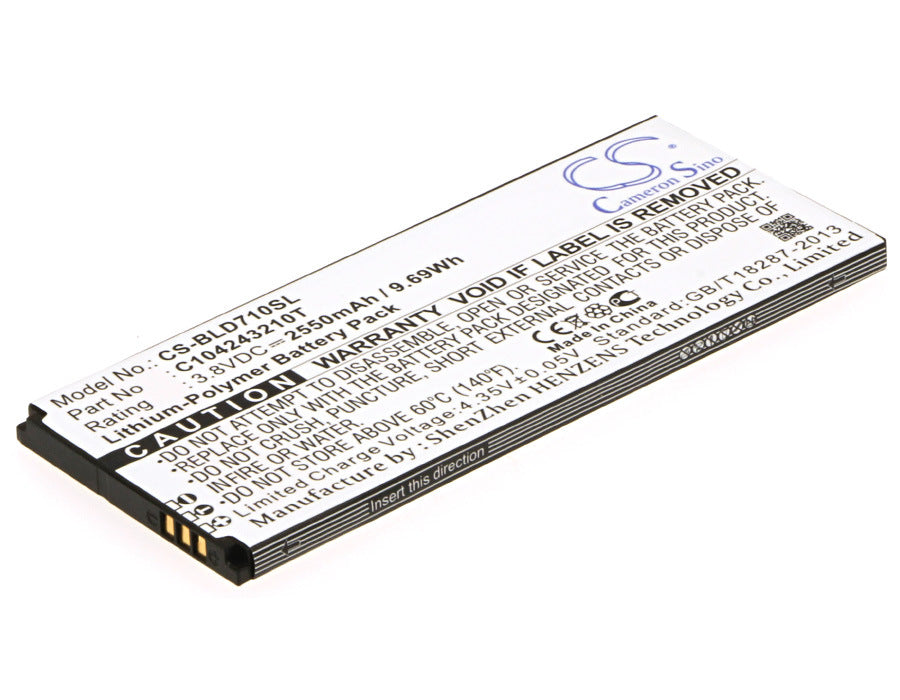 2550mAh Battery - CS-BLD710SL / Li-Polymer / Volts: 3.8