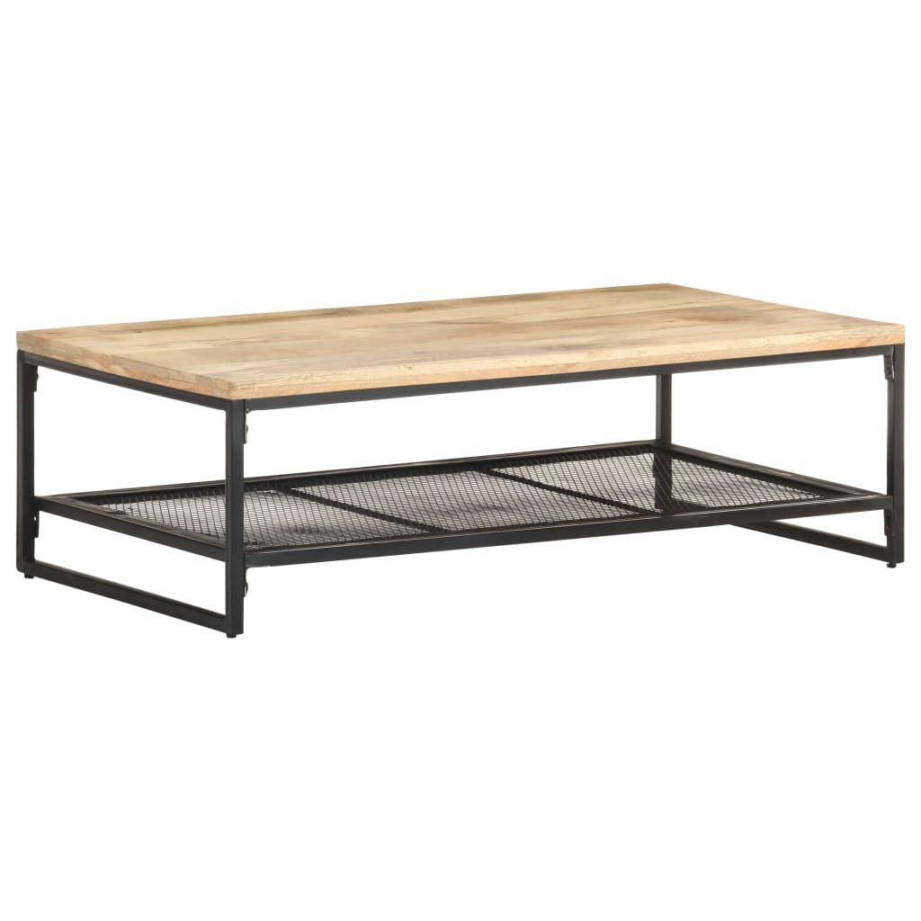 Coffee Table 43.3"x23.6"x13.8" Solid Mango Wood