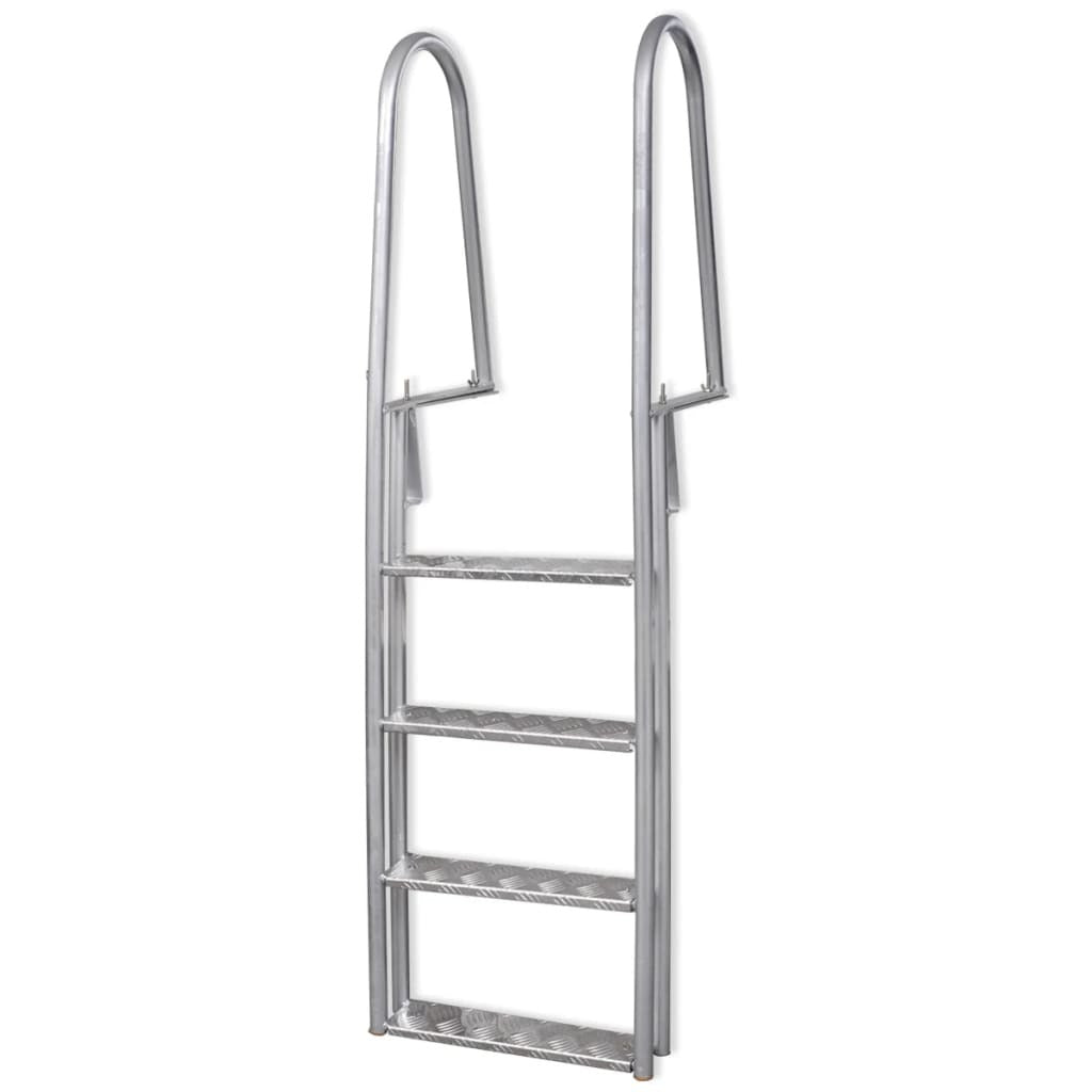 4-Step Dock/Pool Ladder Aluminum 65.7"