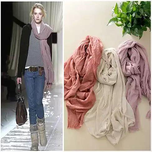 POETRY IN MOTION Modern Vintage Shawl Scarves