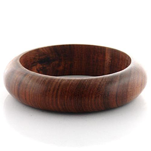 LO751 - Wood Bangle with No Stone