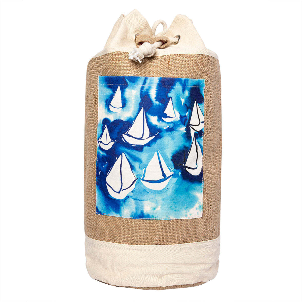 Anemoss Sailboats Jute Bag