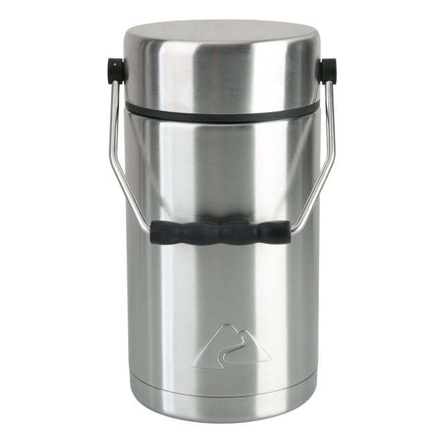 47oz Vacuum-sealed Stainless Steel Food Jar With 2 Pla