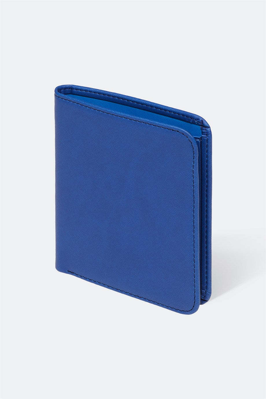 Case Look Men's Navy Blue Folding Wallet Oliver 03