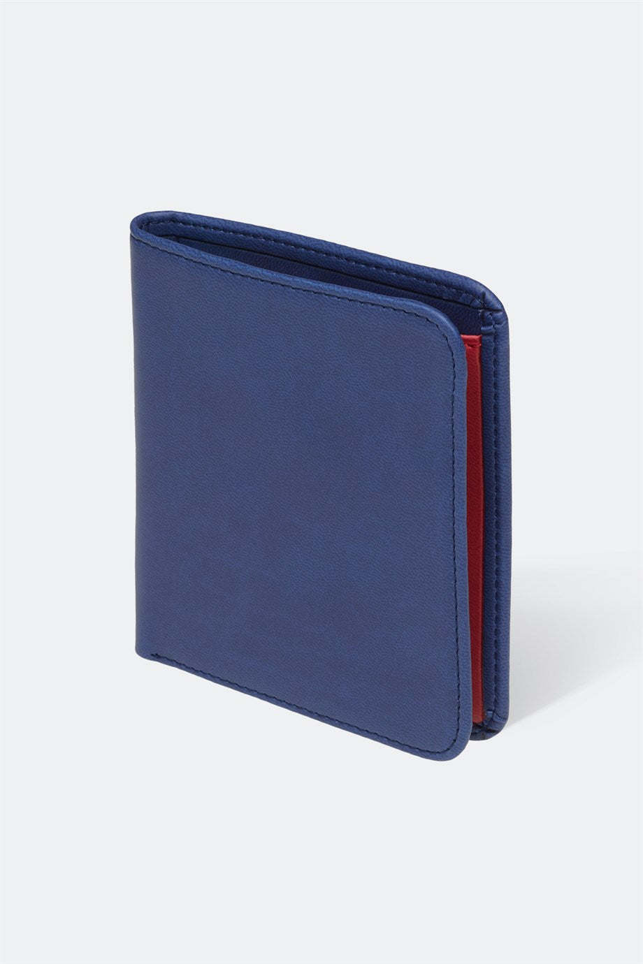 Case Look Men's Blue Color Folding Wallet Oliver 02