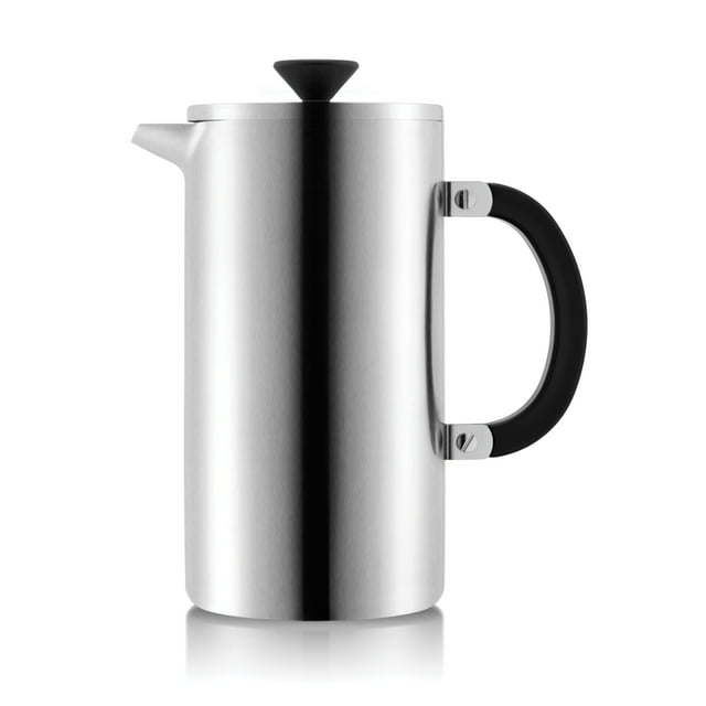 Tribute Press, 34 Ounce, Double Wall French Press, Stainless Steel