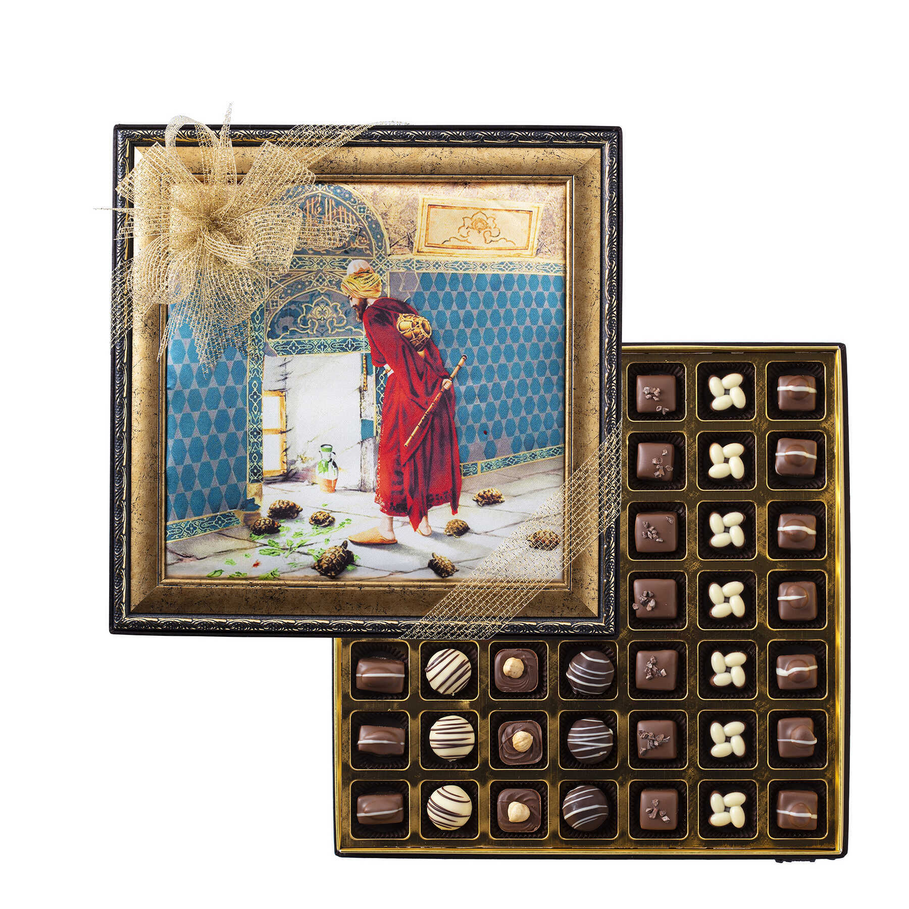 Şekerci Cafer Erol Giftable Special Chocolate - Turtle Trainer, 49 Pieces