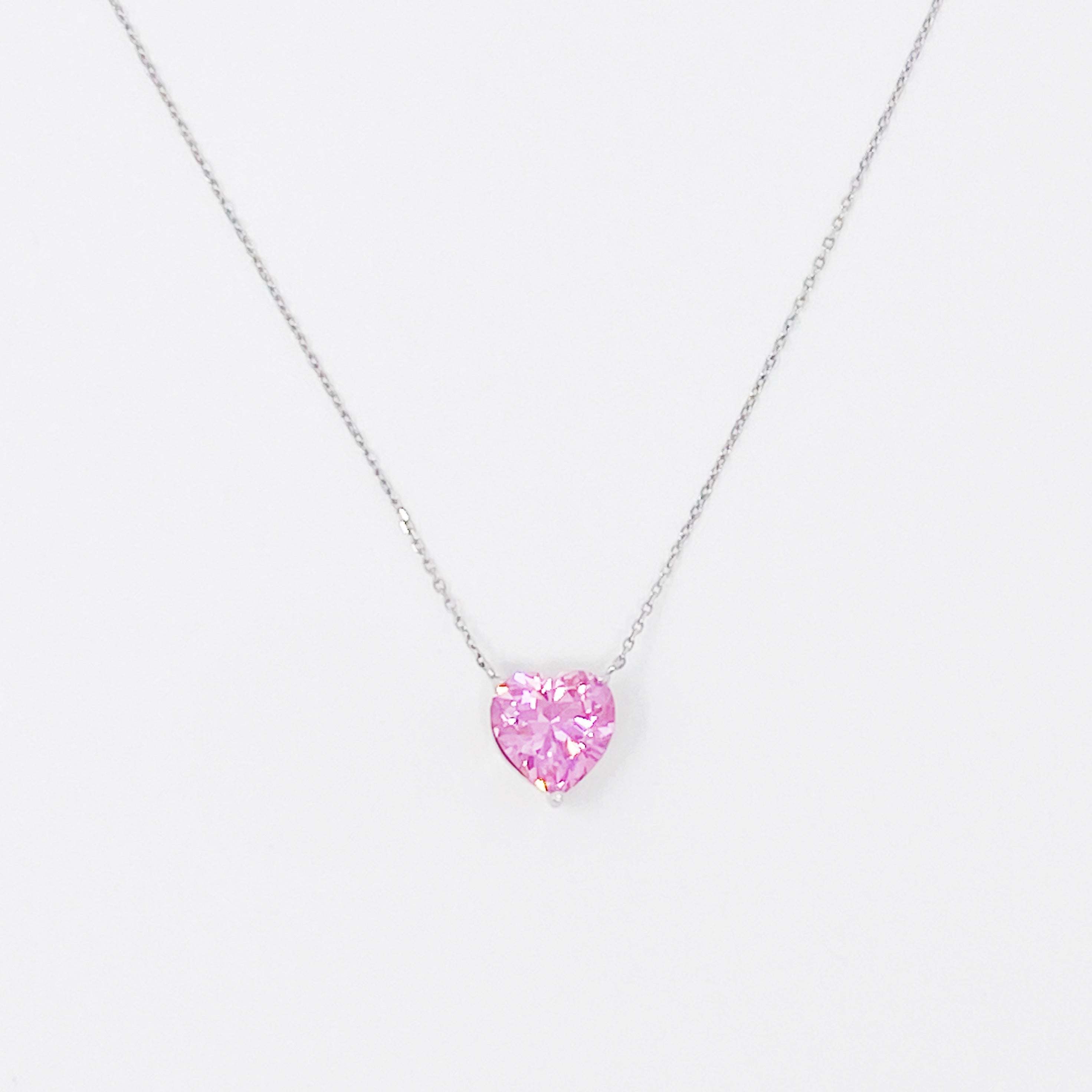 Absolute Beauty Sterling Silver Heart Necklace