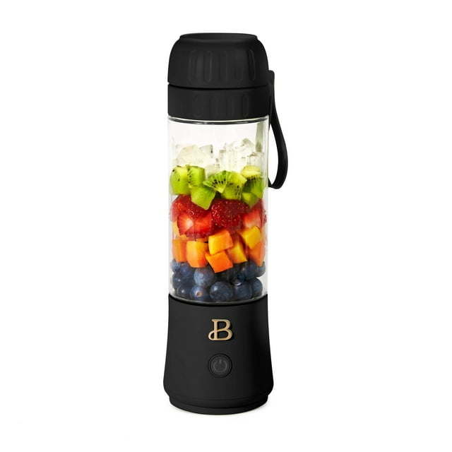 Portable to-Go Blender 2.0, 70 W, 16 oz, Black Sesame by Drew Barrymore