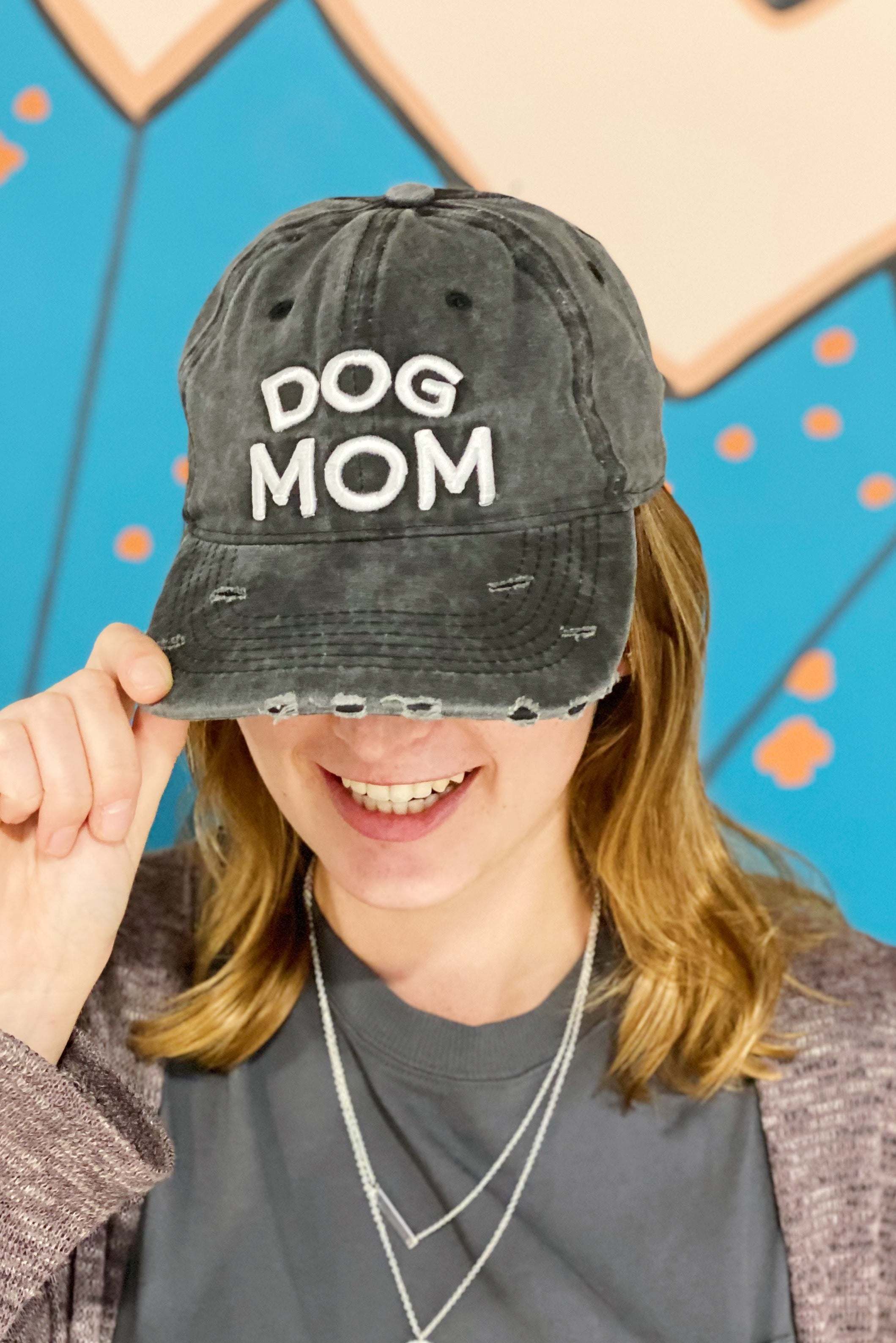 Dog Mom Ball Cap