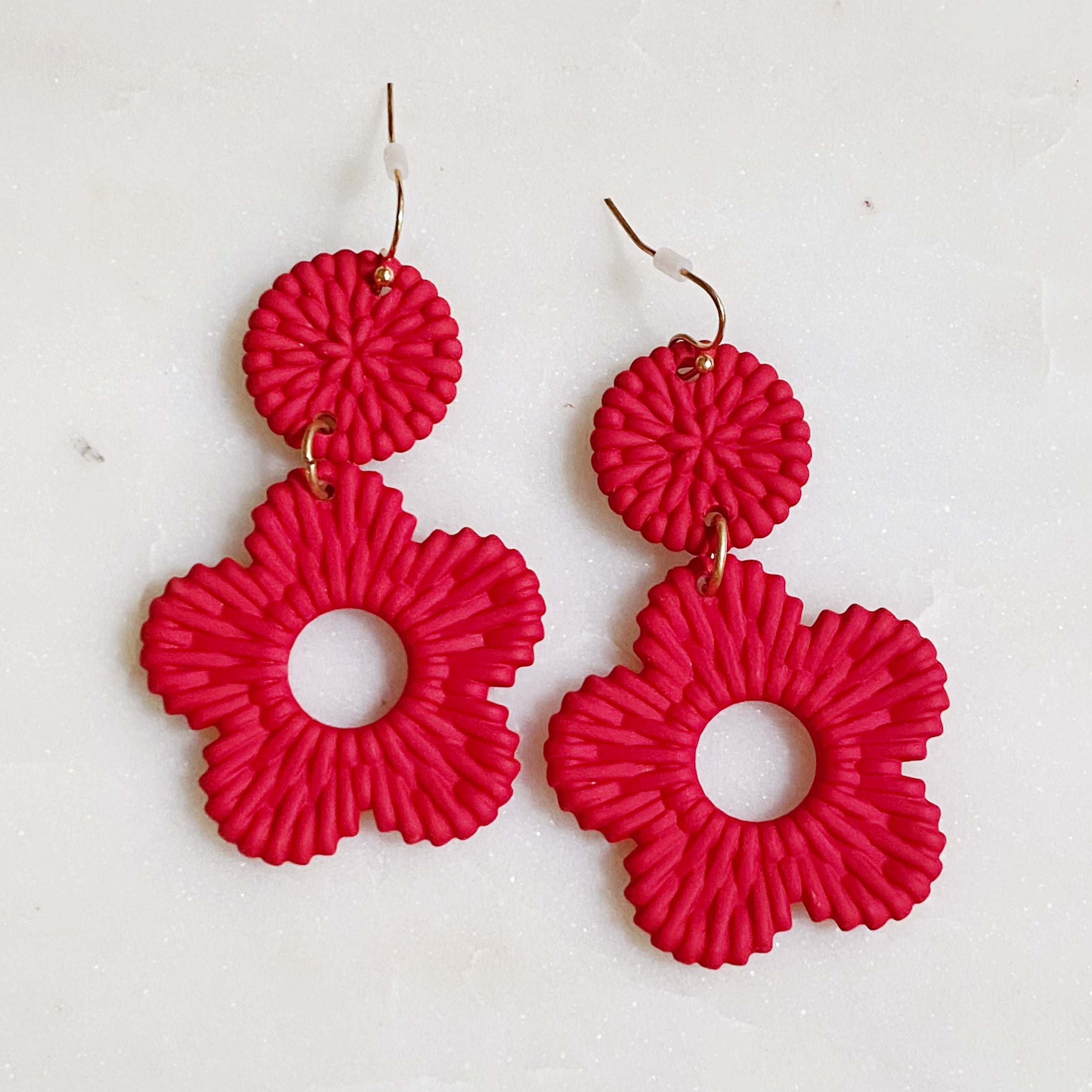 Daisy Drop Game Day Earrings