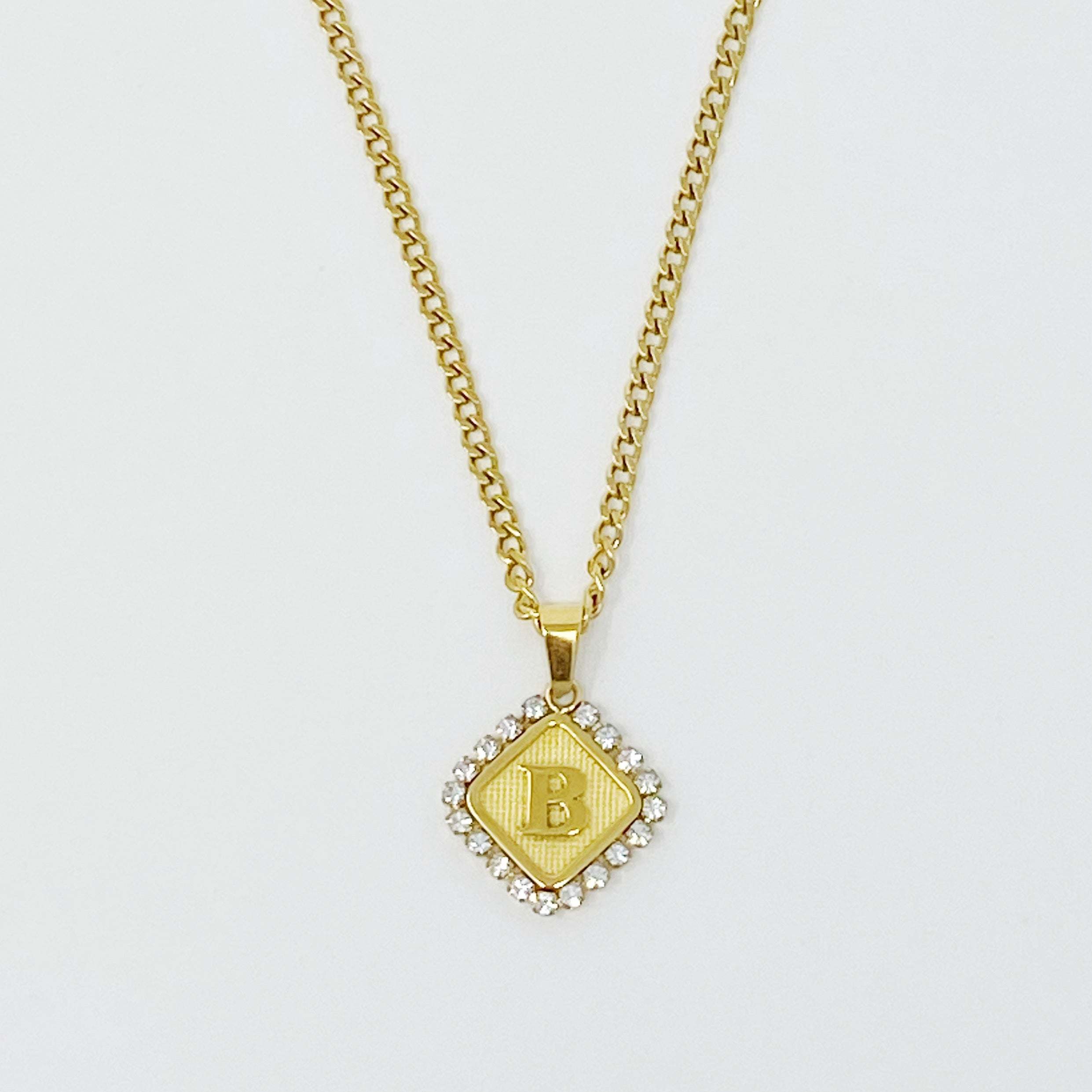 Aztec Delight Initial Necklace