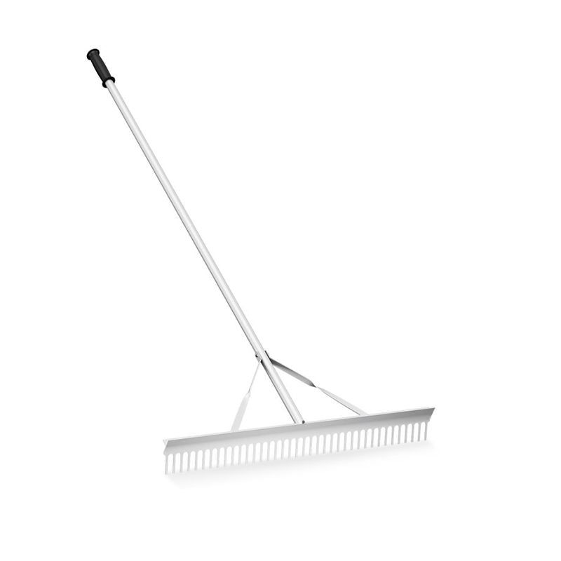 Landscape Rake with Long Handle for Loosening Soil Lawn Care Weeding Lake