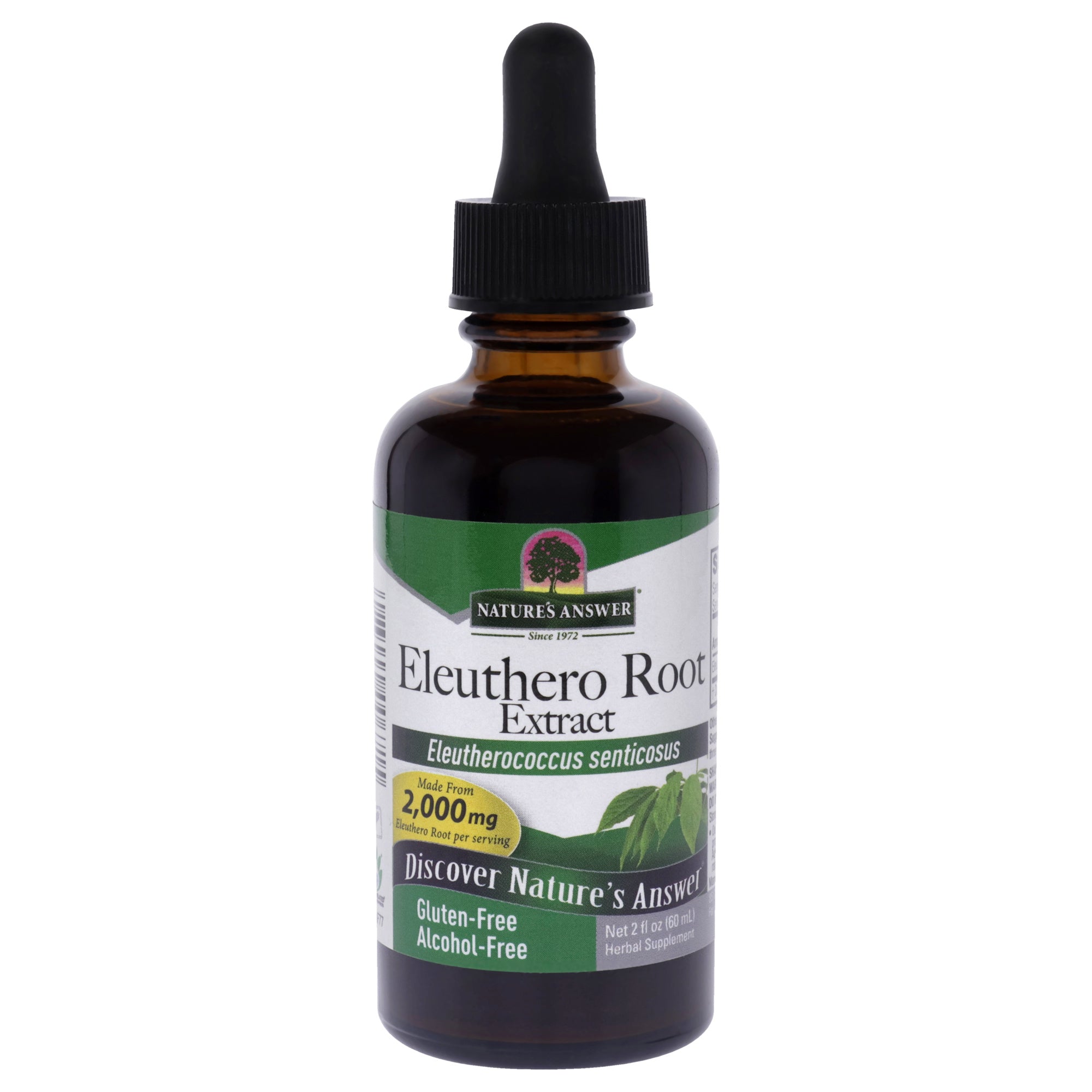 Eleuthero Root AF - 2000mg by Natures Answer for Unisex - 2 oz Dietary Supplement