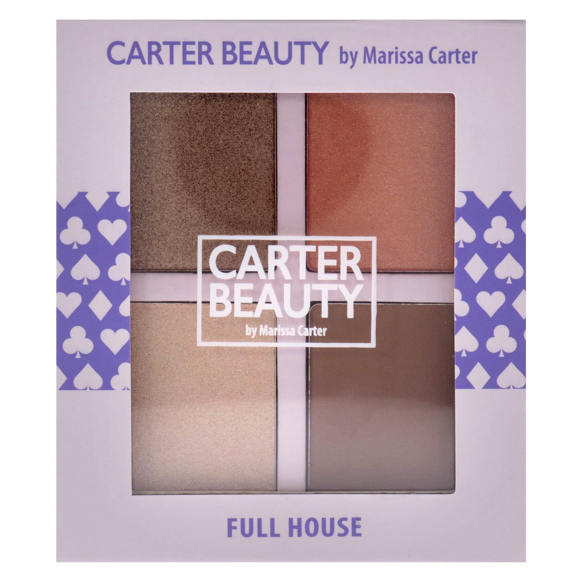 Mixed Face Palette - Full House by Carter Beauty for Women - 0.4 oz Makeup