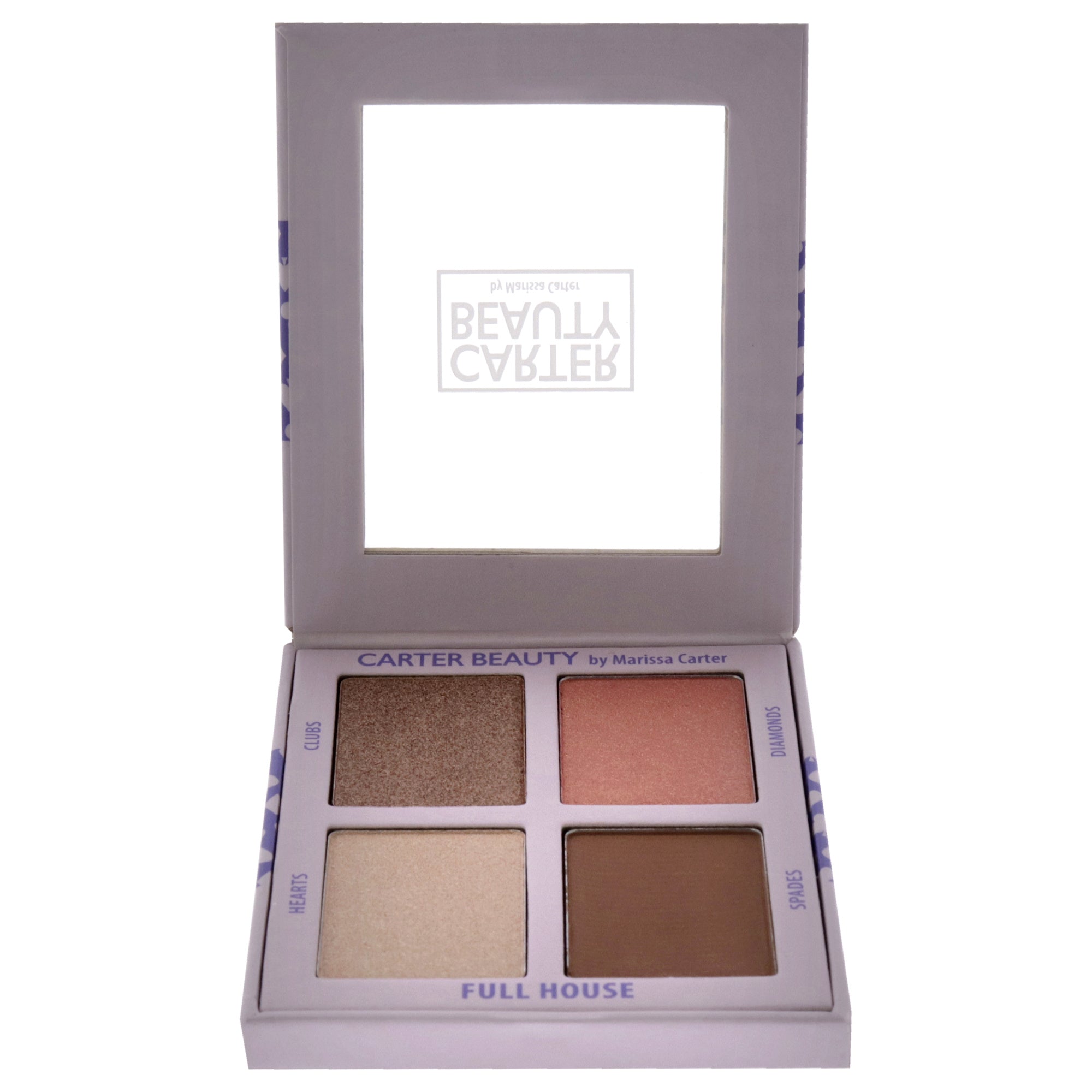 Mixed Face Palette - Full House by Carter Beauty for Women - 0.4 oz Makeup