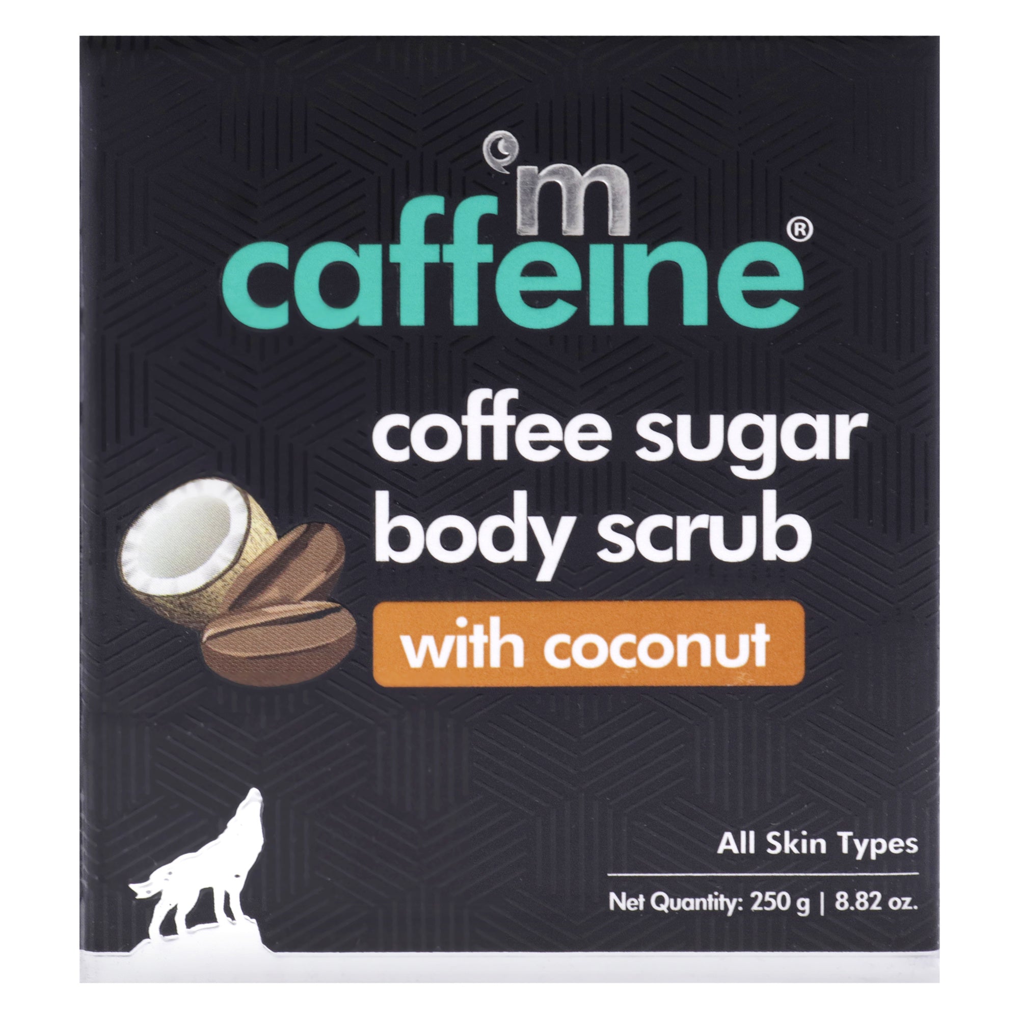 Coffee Sugar Body Scrub - Coconut - All Skin Types by mCaffeine for Unisex - 8.82 oz Scrub