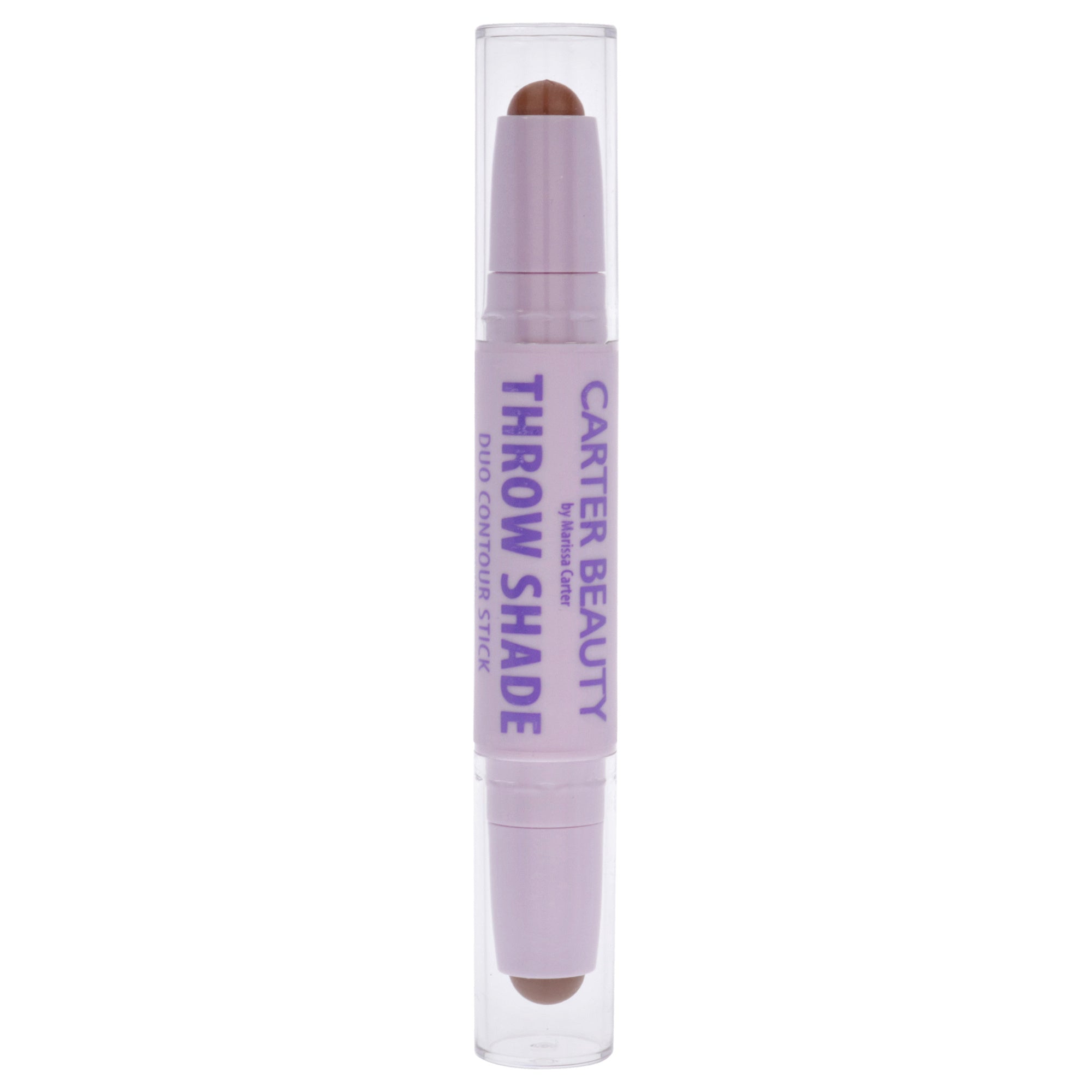 Throw Shade Duo Contour Stick - Dark by Carter Beauty for Women - 0.08 oz Makeup