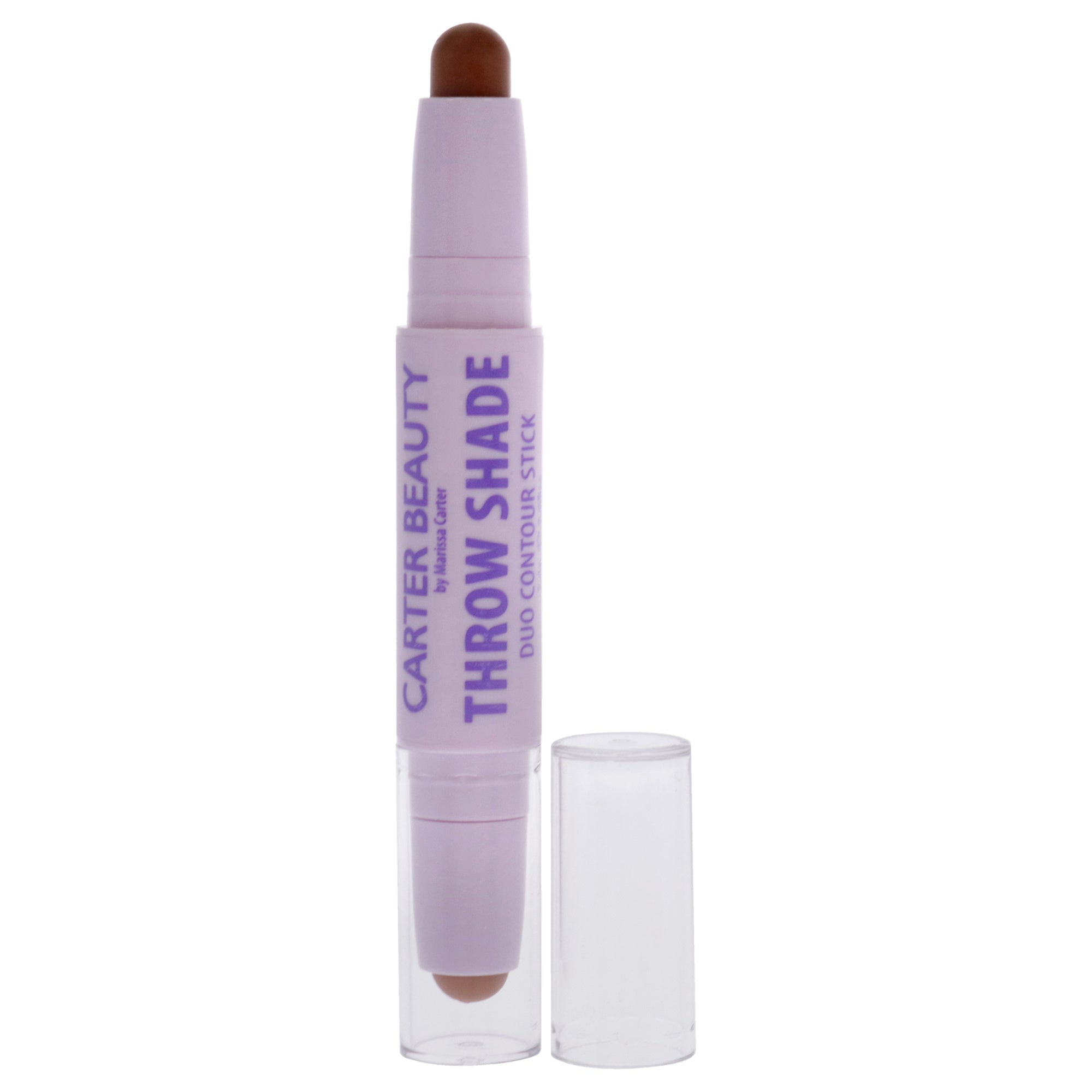 Throw Shade Duo Contour Stick - Dark by Carter Beauty for Women - 0.08 oz Makeup