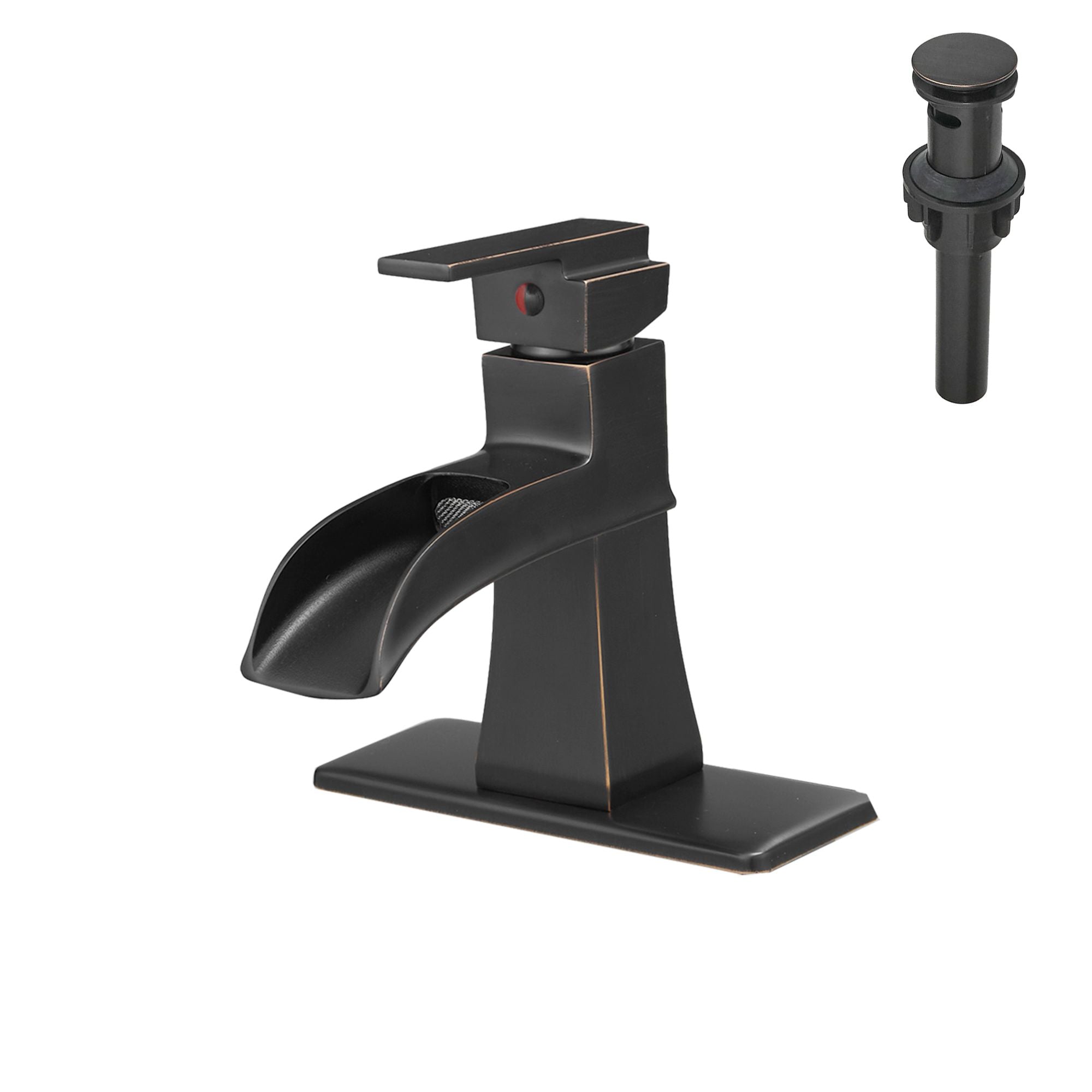 New Waterfall bathroom faucet, single handle bathroom sink faucet