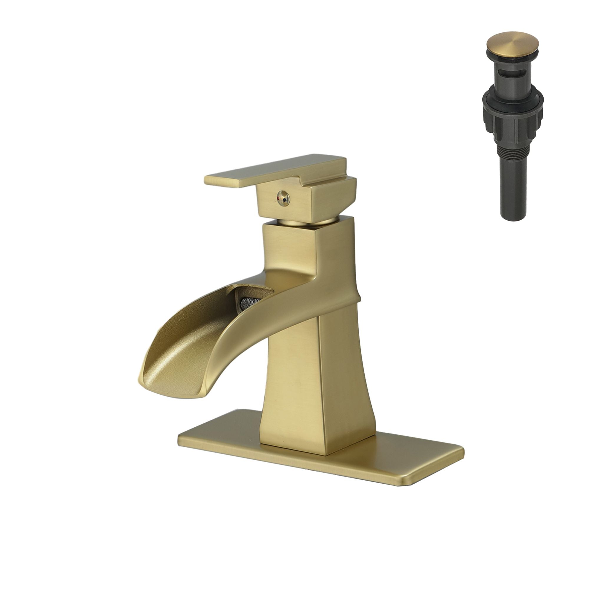 New Waterfall bathroom faucet, single handle bathroom sink faucet