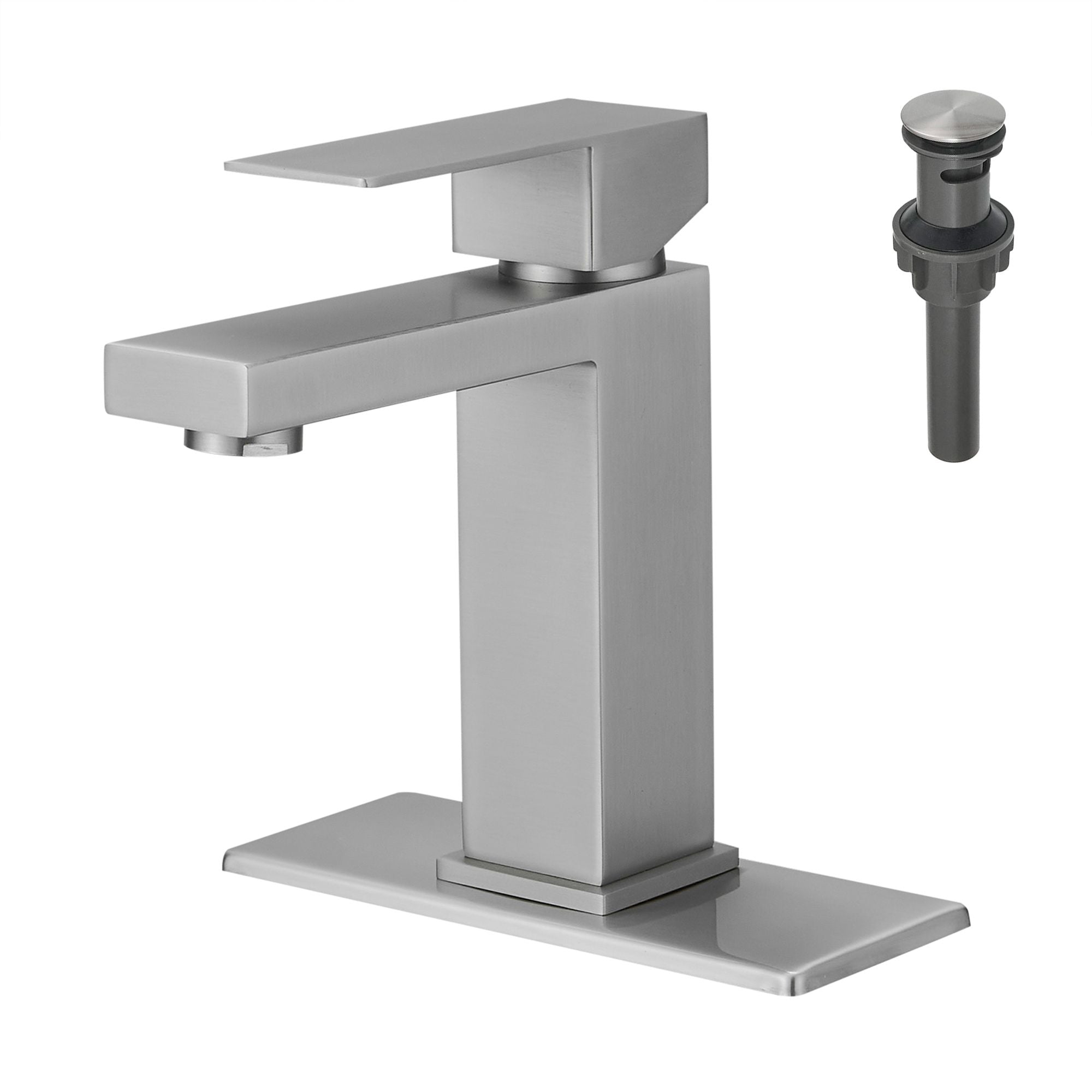 New Bathroom Sink Faucet, Single Handle One Hole Bathroom Faucet