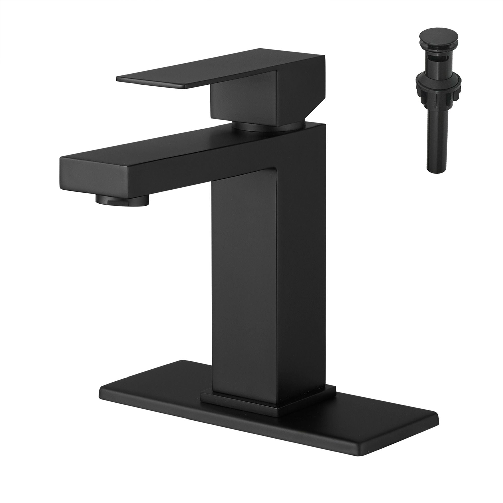 New Bathroom Sink Faucet, Single Handle One Hole Bathroom Faucet