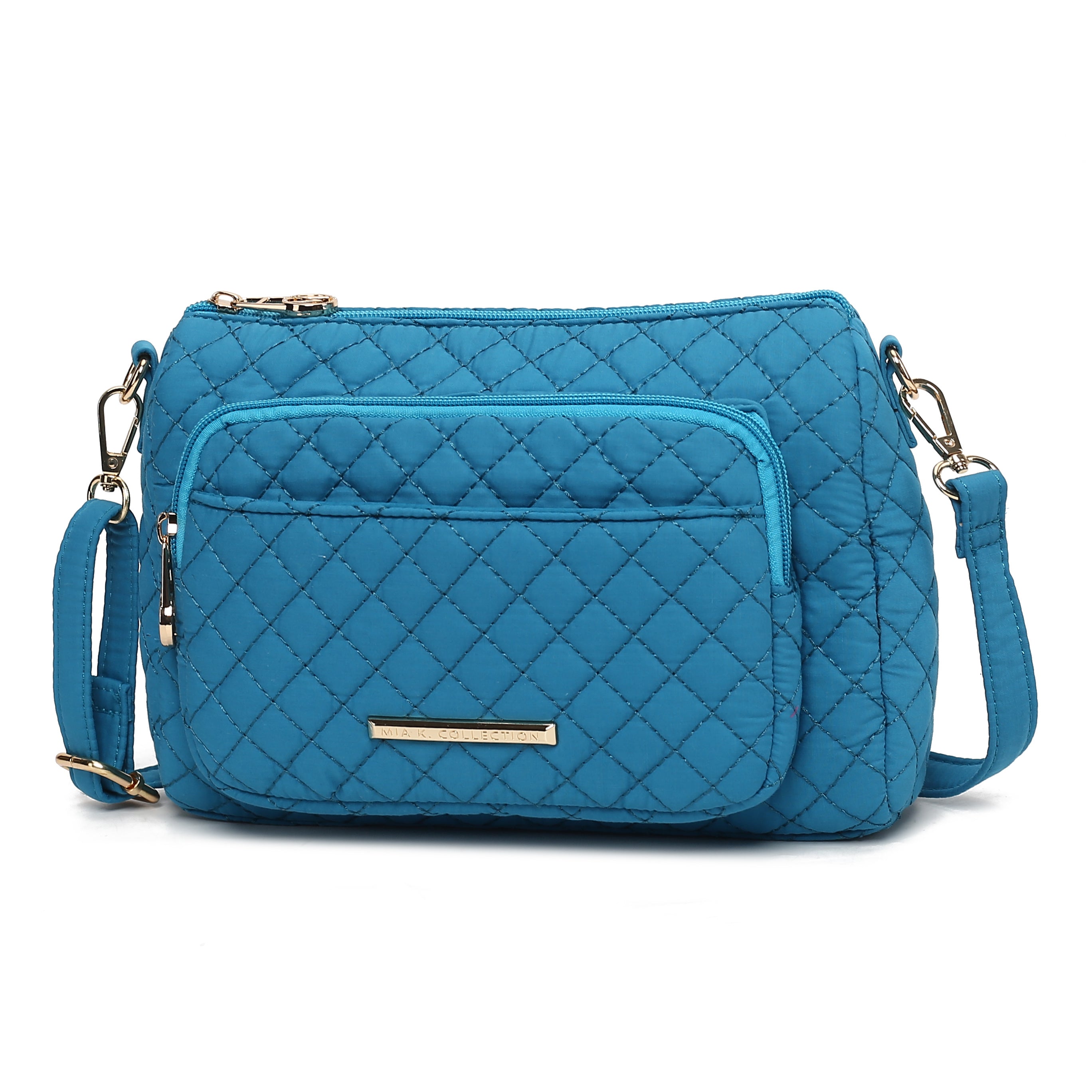 Rosalie Solid Quilted Cotton Women Shoulder Bag