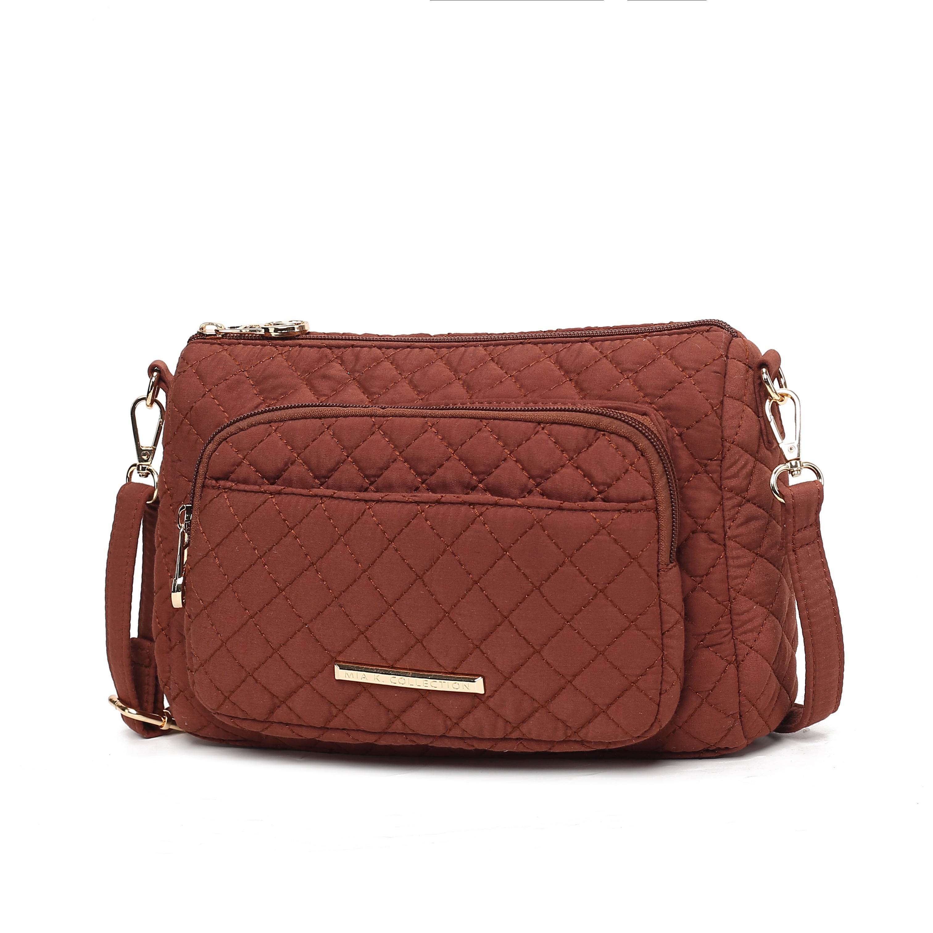 Rosalie Solid Quilted Cotton Women Shoulder Bag