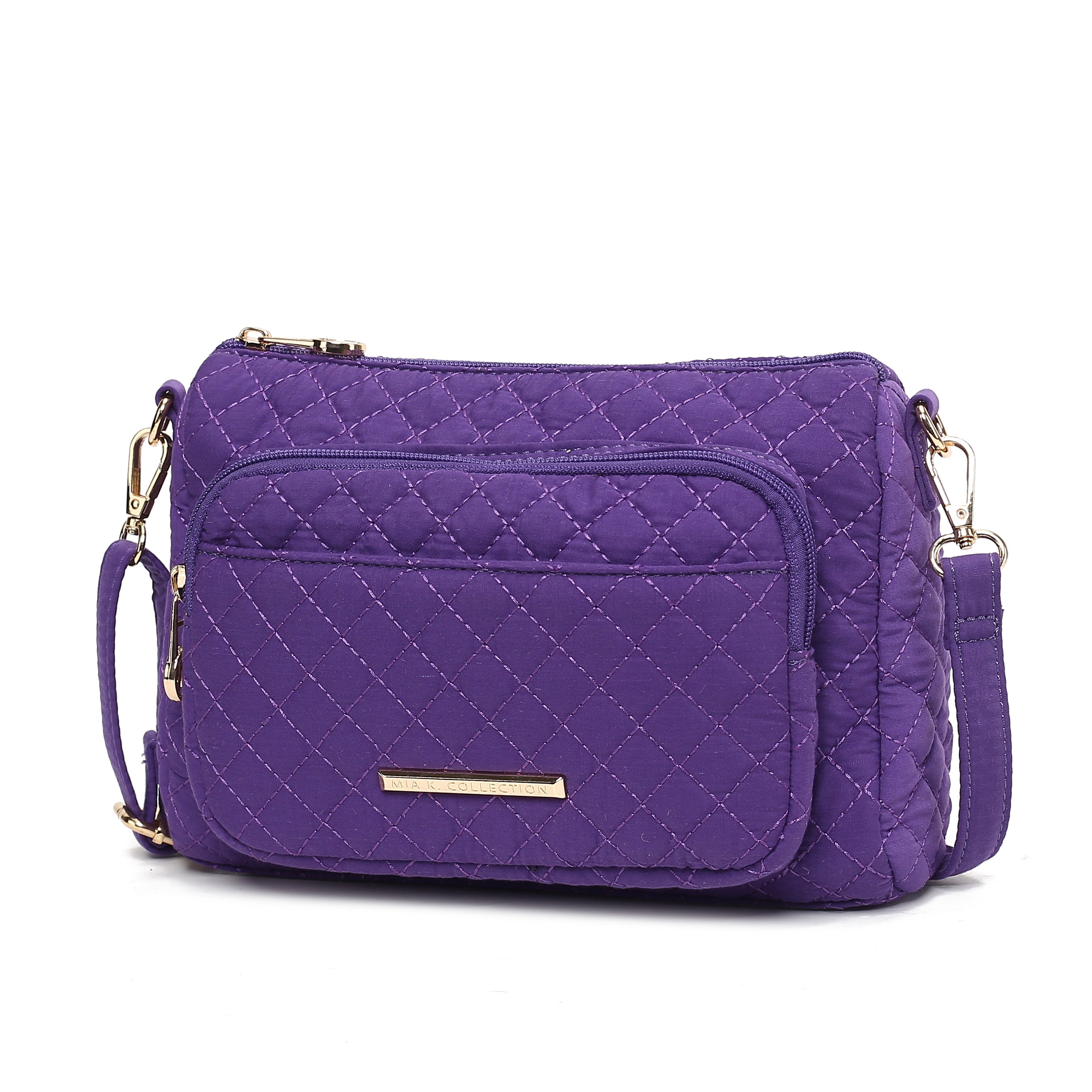 Rosalie Solid Quilted Cotton Women Shoulder Bag